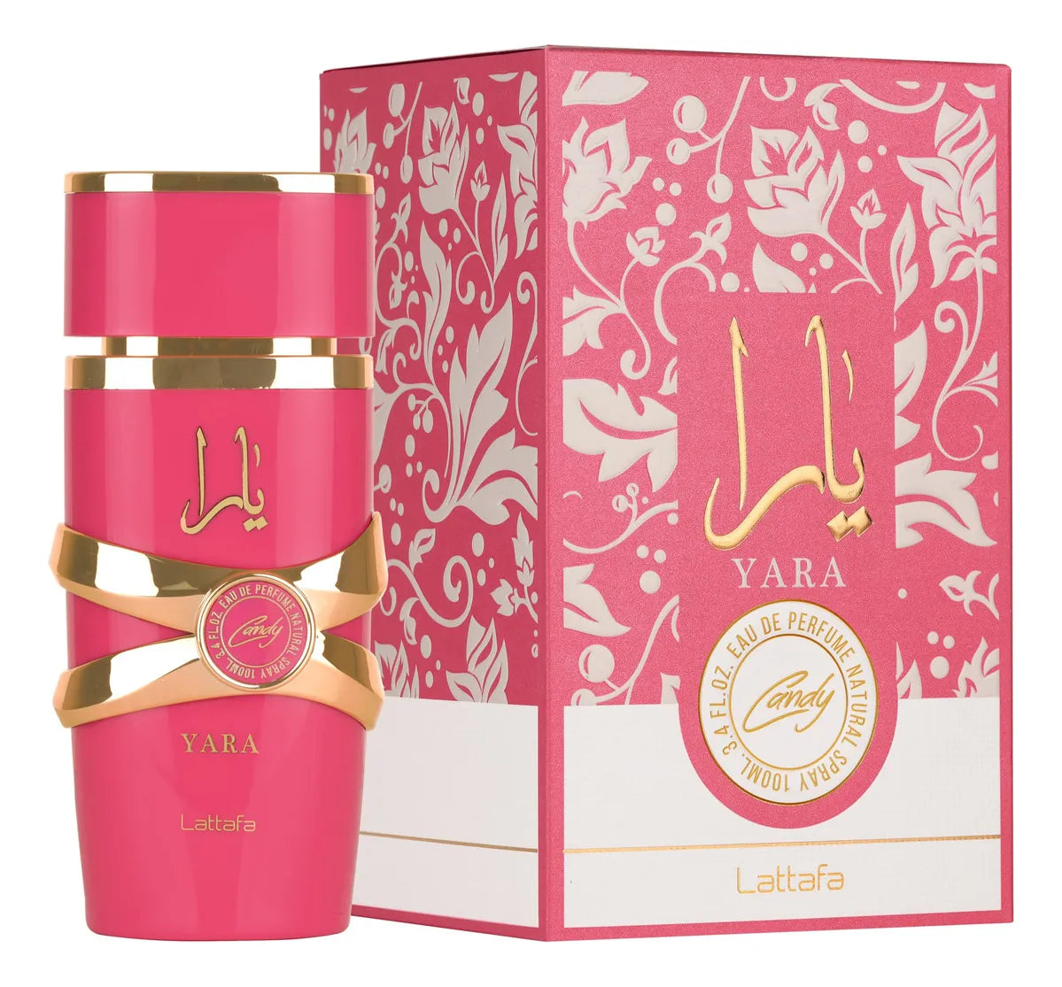 Yara Candy Lattafa Eau de Parfum 100 ml – Perfume Floral Frutal para Mujer