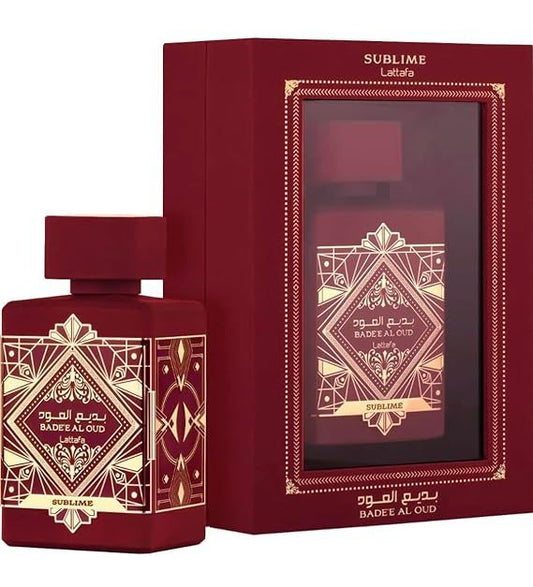 Perfume Badee Al Oud Sublime - Lattafa 100ml